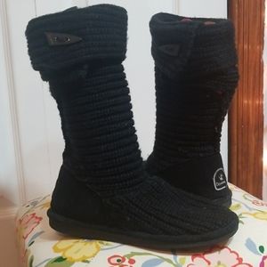 BearPaw knit boots